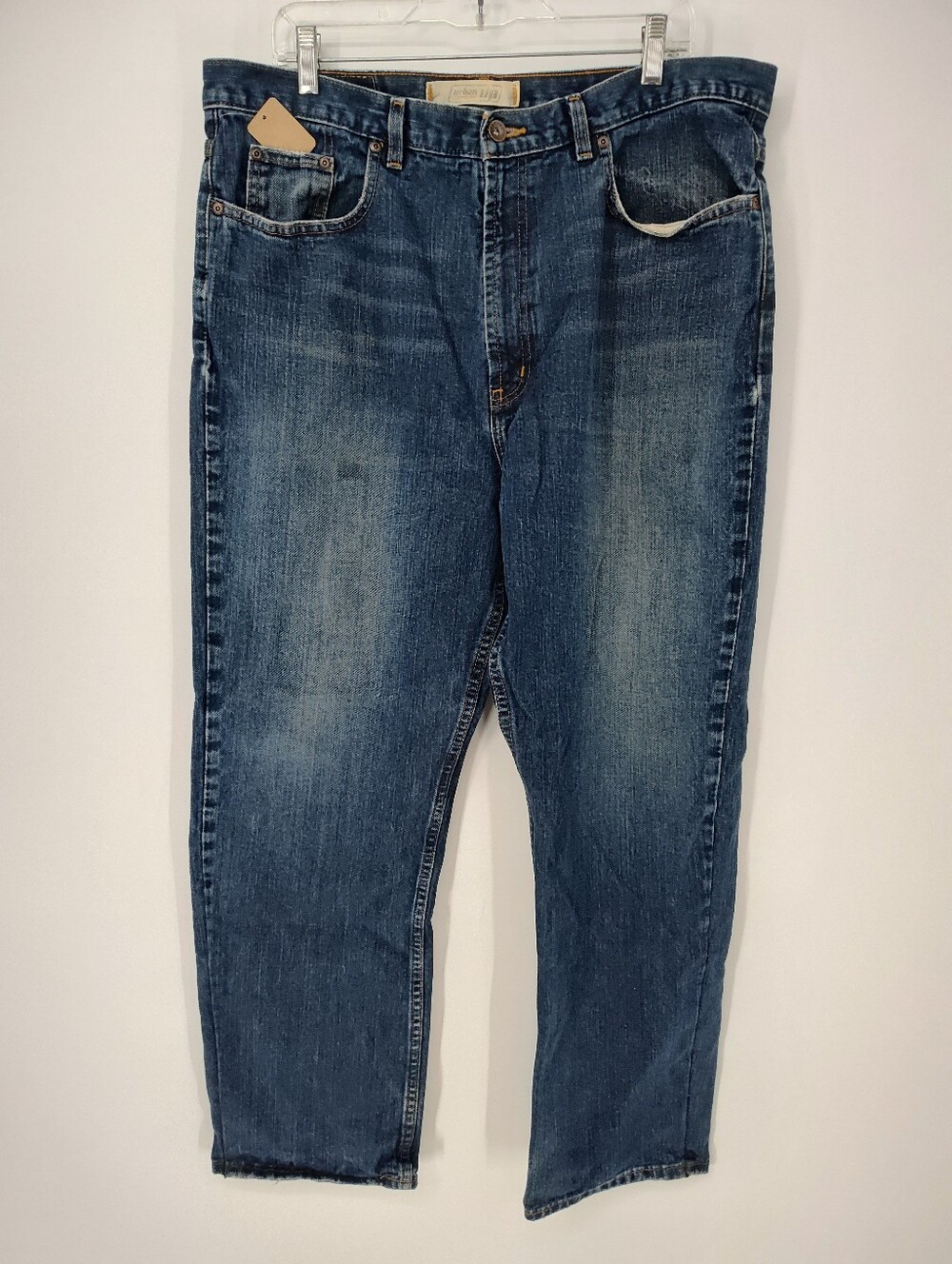 urban pipeline Mens Blue Relaxed Straight Jeans Size 38x30